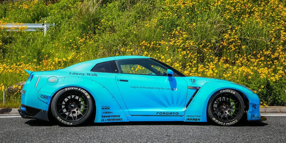 Nissan GTR on Forgiato Maglia-ECL wheels