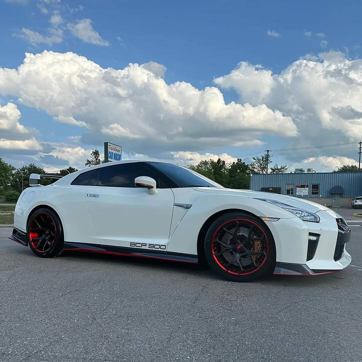 Nissan GTR on Forgiato Quadri-ECL wheels