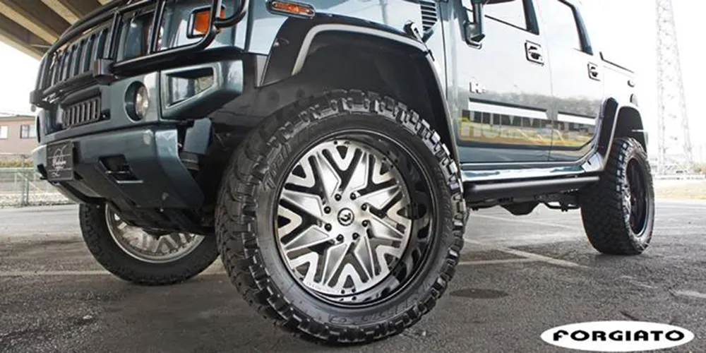 GMC Hummer on Forgiato Attivo L wheels