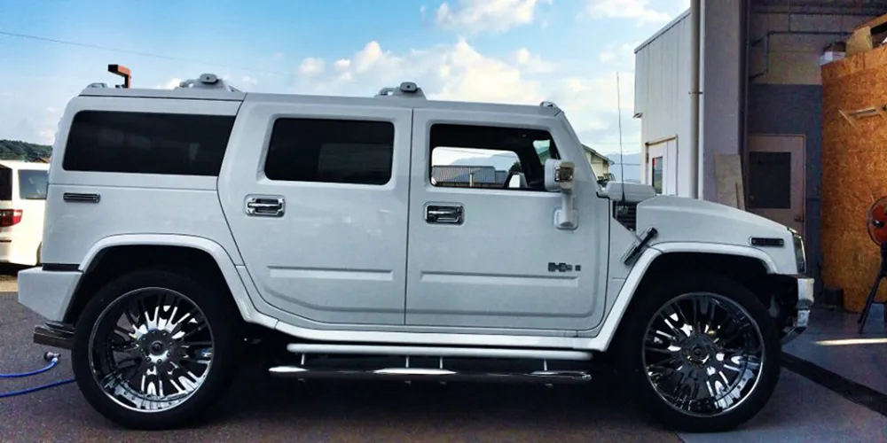 GMC Hummer on Forgiato Ovale wheels