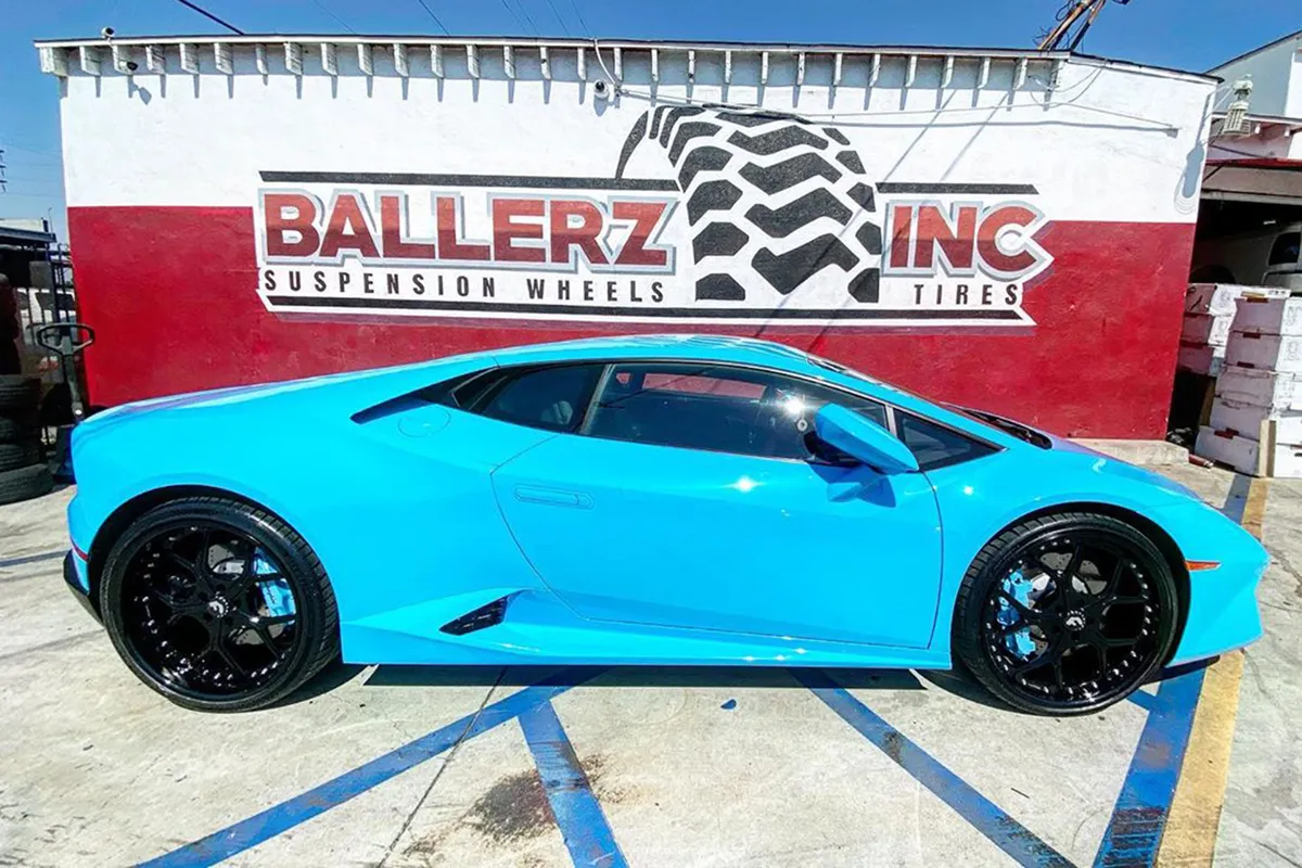 Lamborghini Huracan on Forgiato Quadri wheels