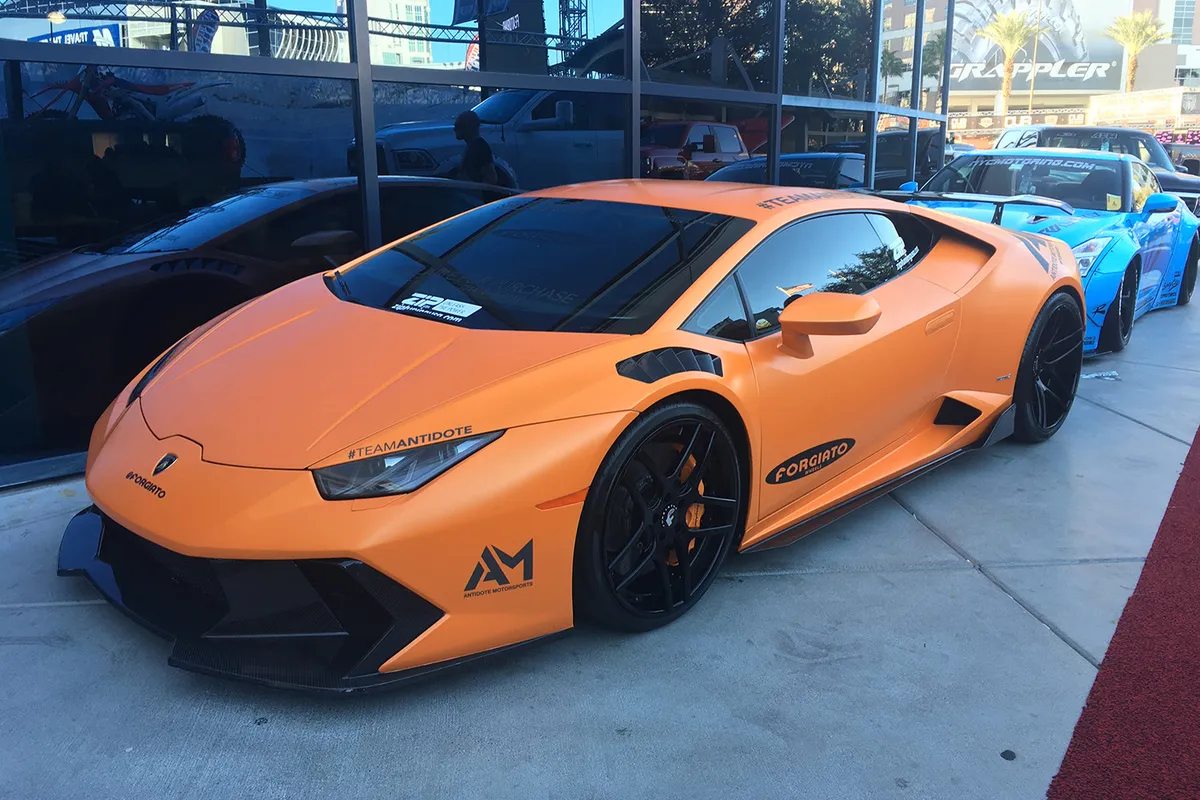 Lamborghini Huracan on Forgiato Undice-ECL wheels