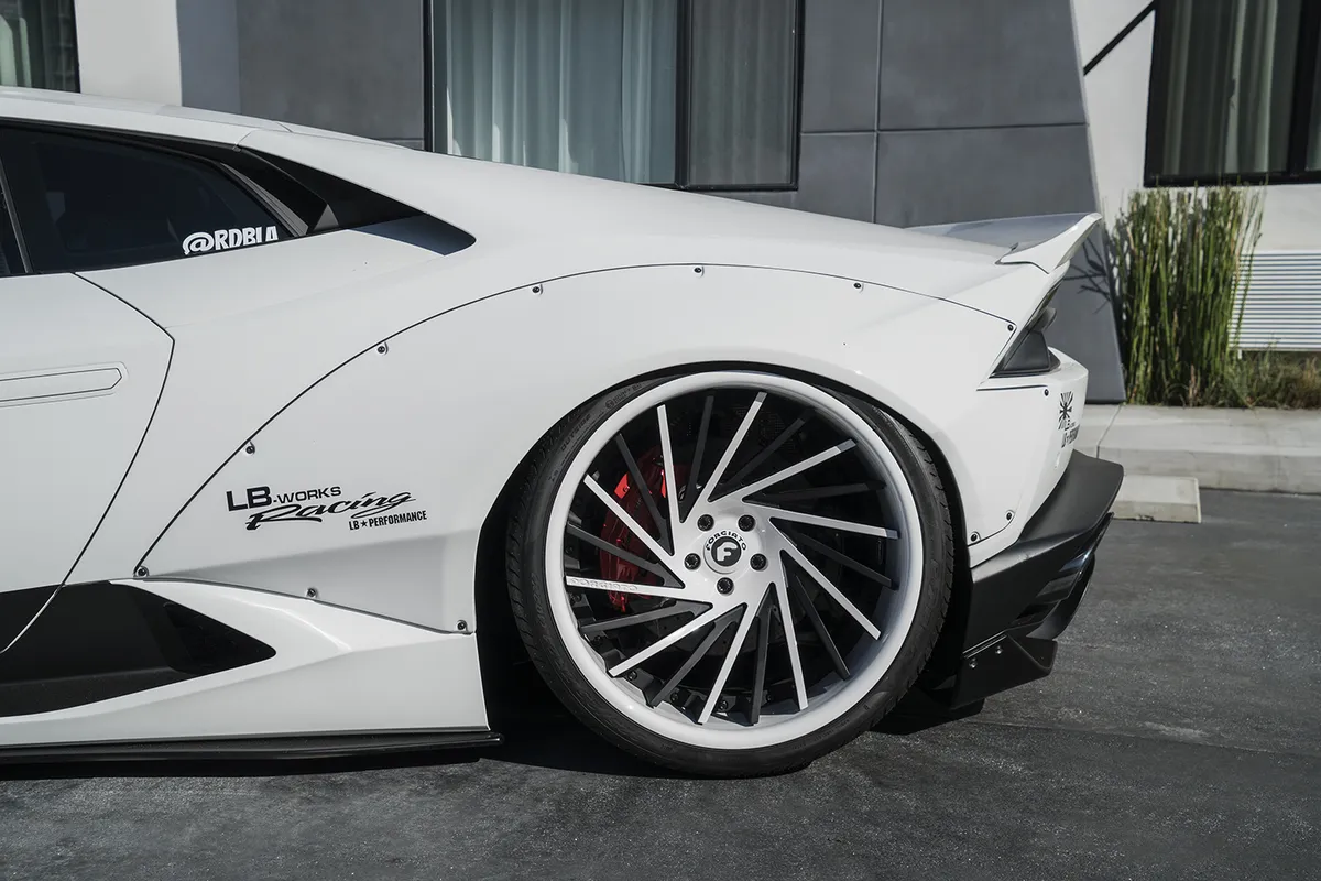 Lamborghini Huracan on Forgiato Ventoso-ECL wheels