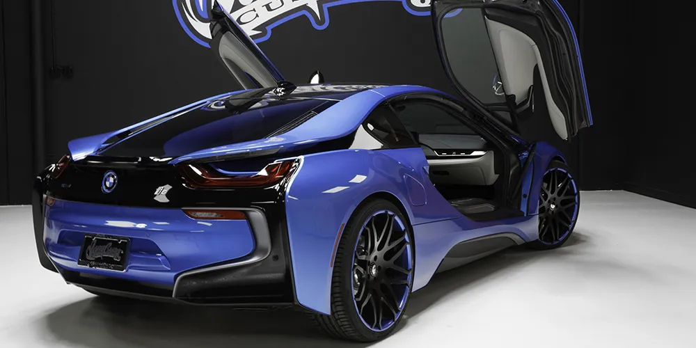 BMW I8 on Forgiato Kato-1-ECL wheels