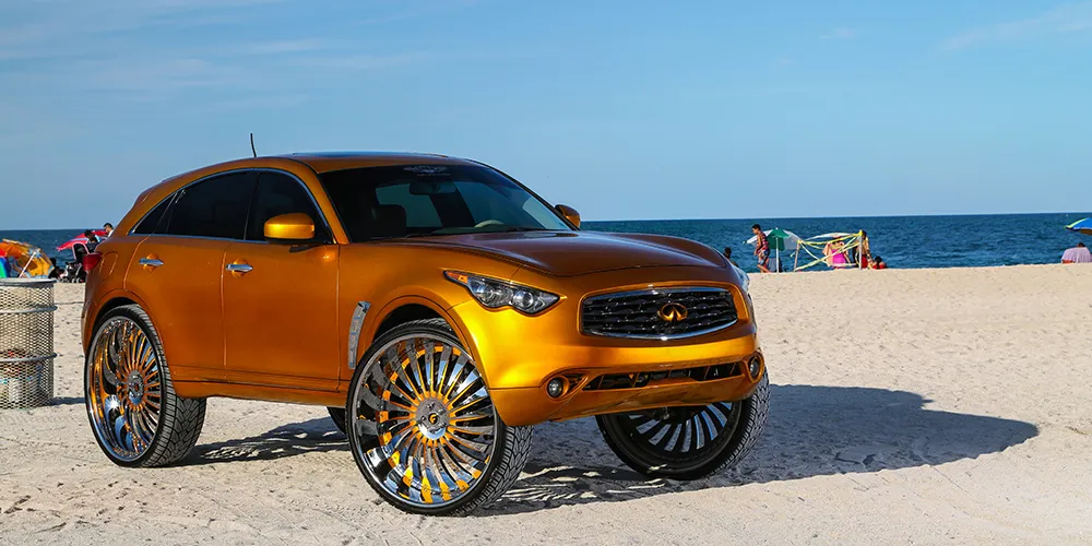 Infiniti Infiniti Fx on Forgiato Autonomo-L wheels