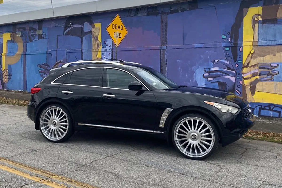 Infiniti Infiniti Fx on Forgiato Espoto wheels