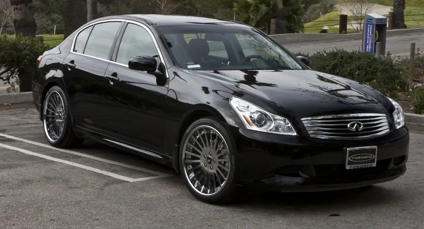 Infiniti Infiniti G35 on Forgiato Disegno wheels