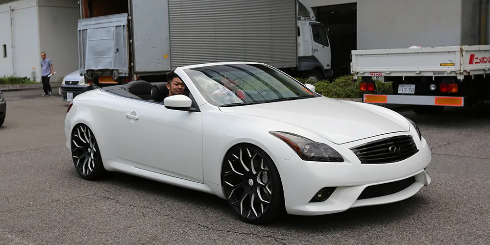 Infiniti Infiniti G37 on Forgiato Drea-M wheels