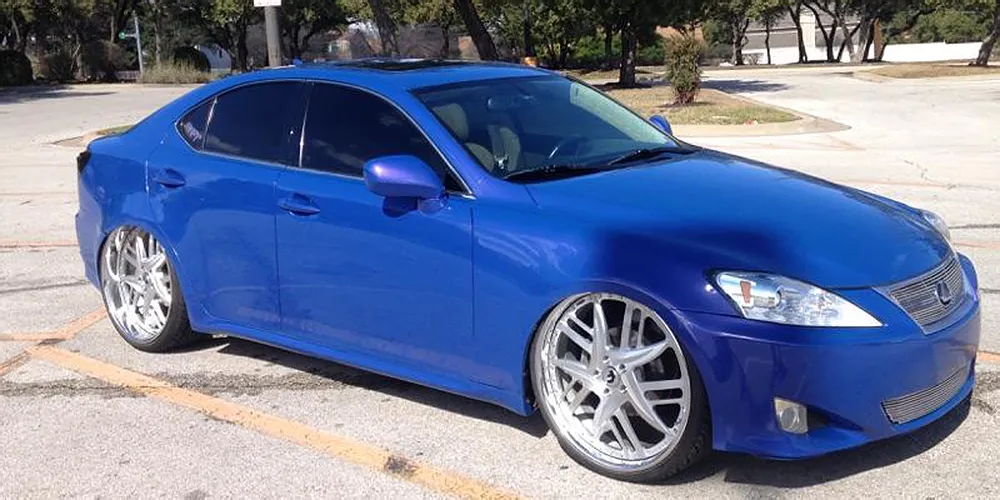 Lexus IS on Forgiato Decimo-L wheels