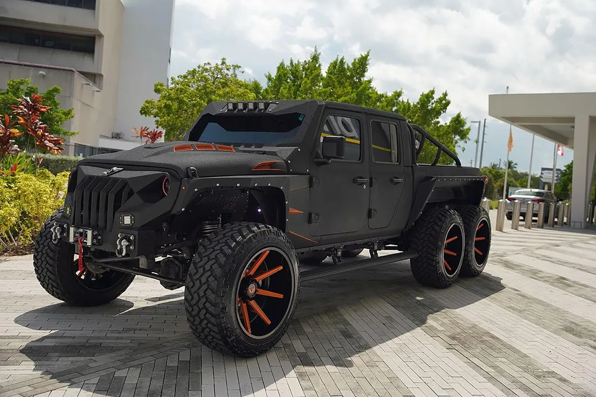 Jeep Jeep on Forgiato Gambe wheels