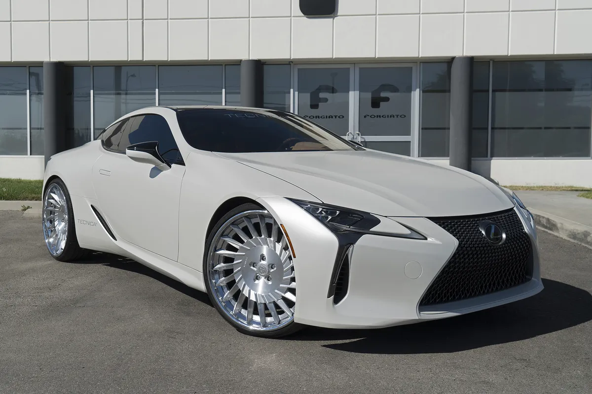 Lexus LC on Forgiato Tec 3.4 wheels