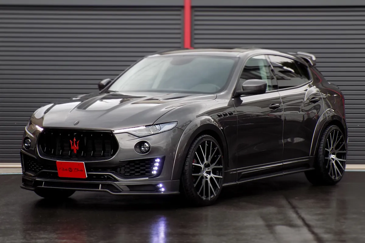 Maserati Levante on Forgiato Flow wheels