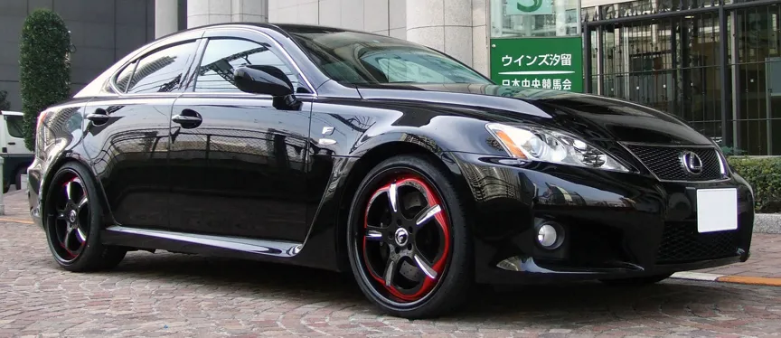 Lexus Lexus Isf on Forgiato Trifolio wheels