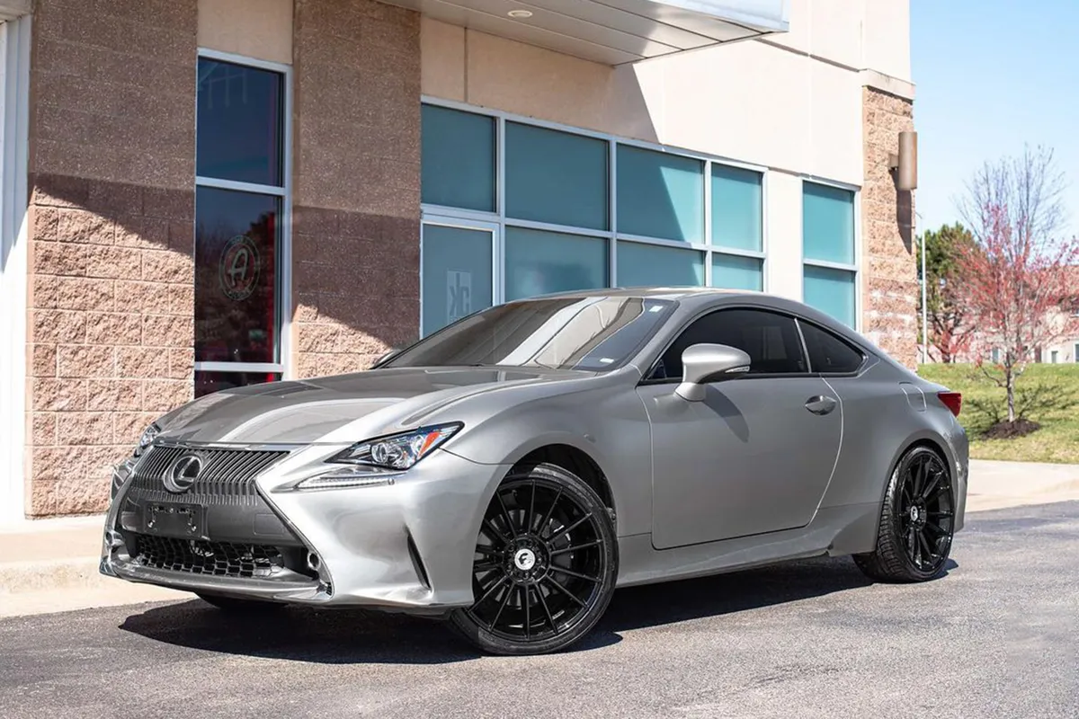 Lexus Lexus Rc on Forgiato Flow 002 wheels