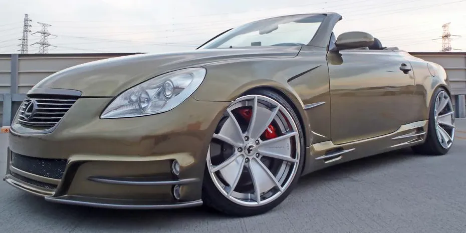 Lexus Lexus Sc on Forgiato F2 wheels