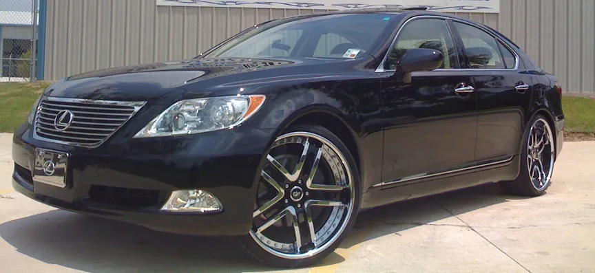 Lexus LS on Forgiato Estremo wheels