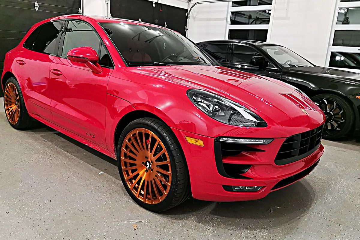 Porsche Macan on Forgiato Singolo M wheels