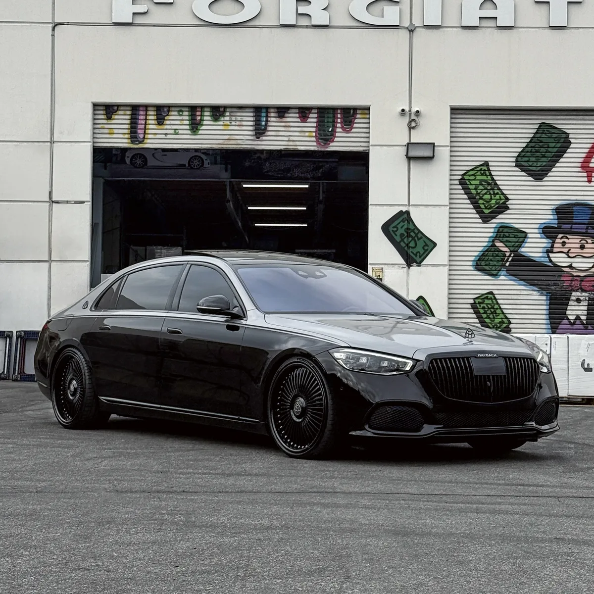 Mercedes-Benz Maybach on Forgiato Trimestre wheels