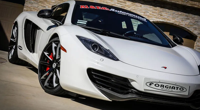 McLaren Mclaren MP4 on Forgiato 12C-F2 wheels