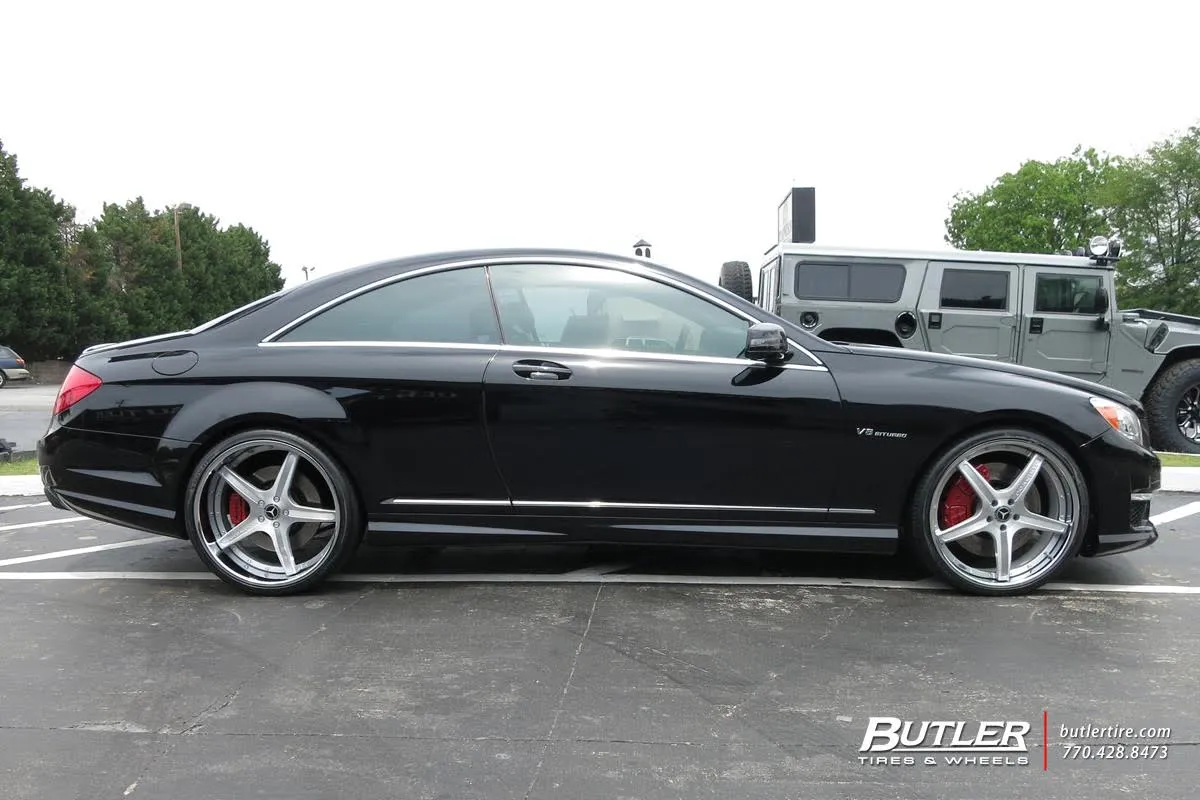Mercedes-Benz Mercedes C Class on Forgiato Aggio-ECL wheels