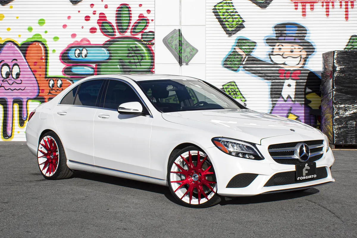 Mercedes-Benz Mercedes C Class on Forgiato Flow 001 wheels