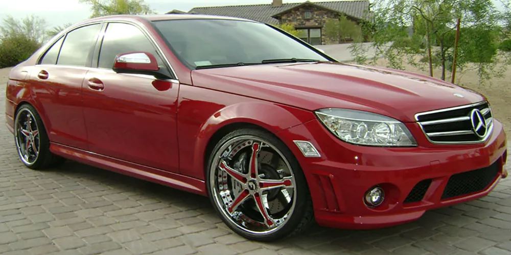 Mercedes-Benz Mercedes C Class on Forgiato Martellato wheels