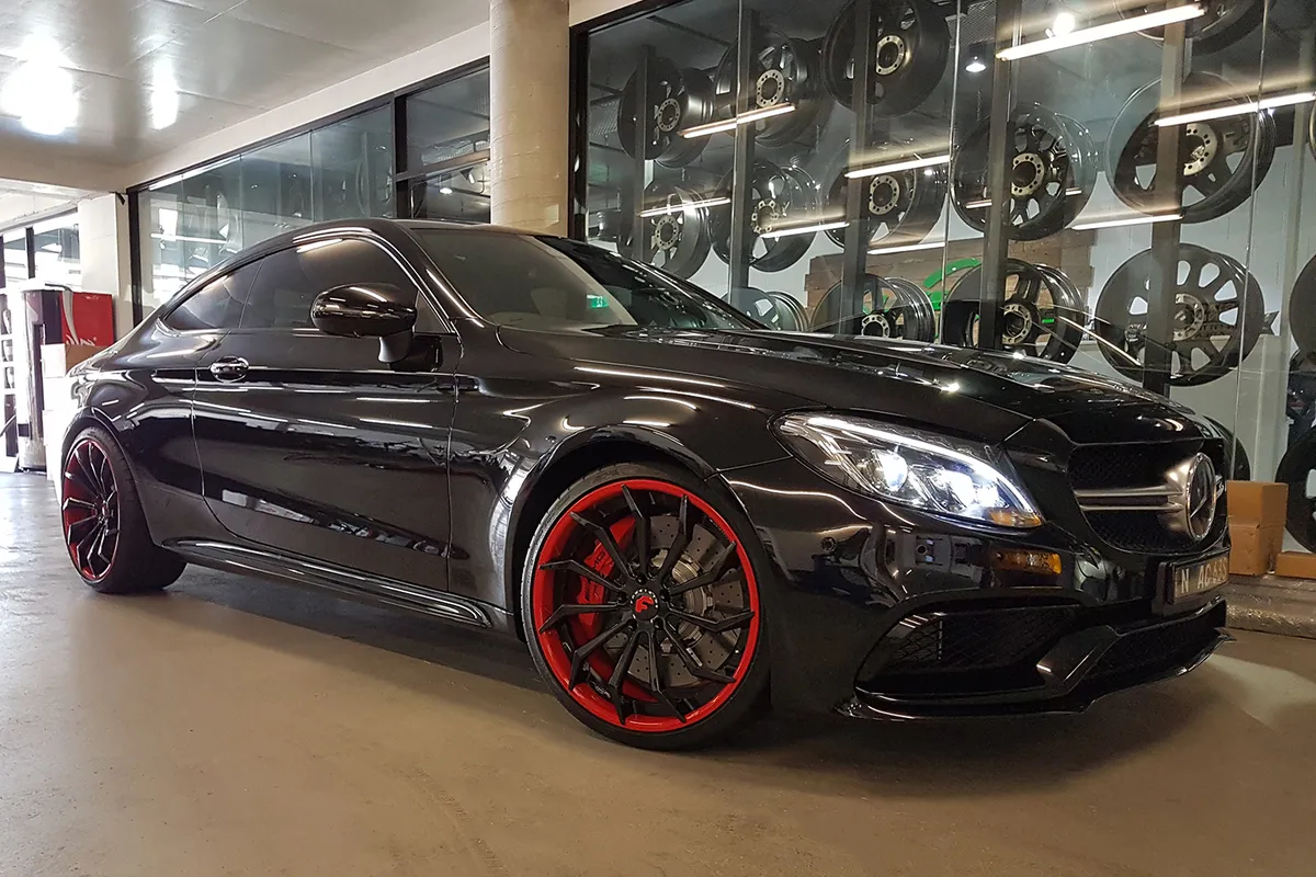 Mercedes-Benz Mercedes C Class on Forgiato Navaja-ECX wheels
