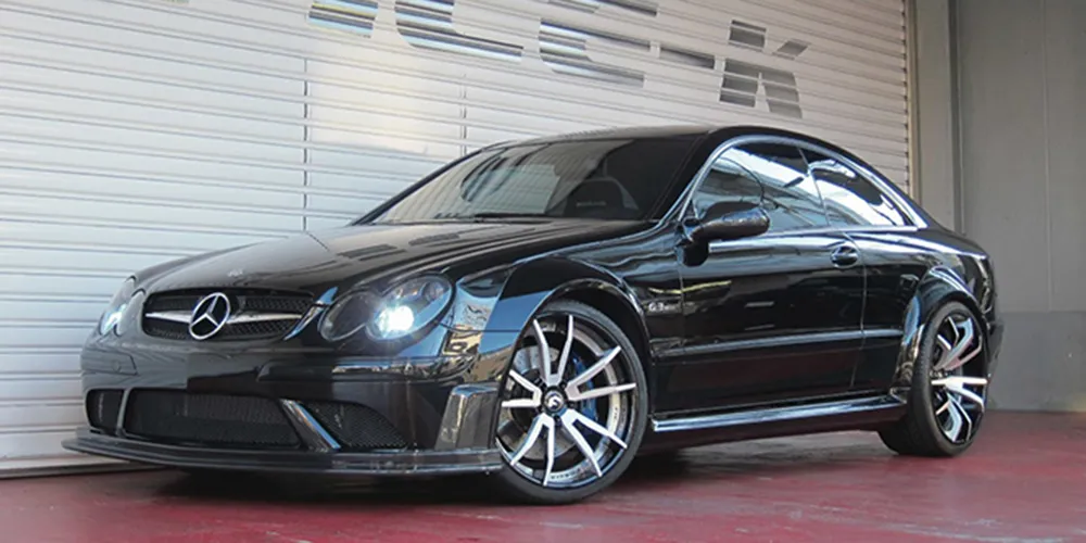 Mercedes-Benz Mercedes Clk on Forgiato F2.01 wheels