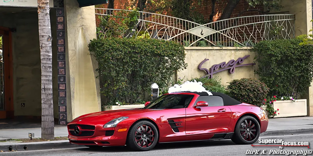Mercedes-Benz Mercedes SLS on Forgiato Concavo wheels
