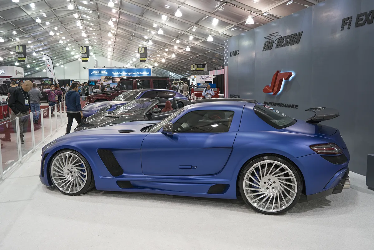 Mercedes-Benz Mercedes SLS on Forgiato Ventoso-ECL wheels