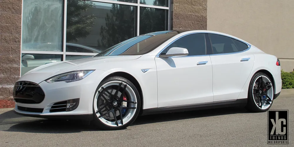 Tesla Model S on Forgiato Dieci-ECL wheels