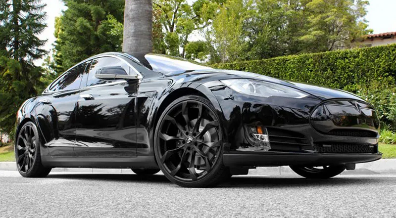 Tesla Model S on Forgiato F2.16 wheels