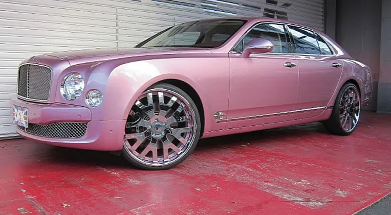 Bentley Mulsanne on Forgiato Dito wheels