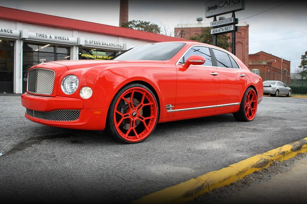 Bentley Mulsanne on Forgiato GTR wheels