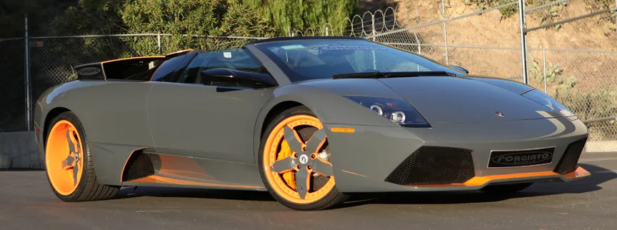 Lamborghini Murcielago on Forgiato Fiocco wheels