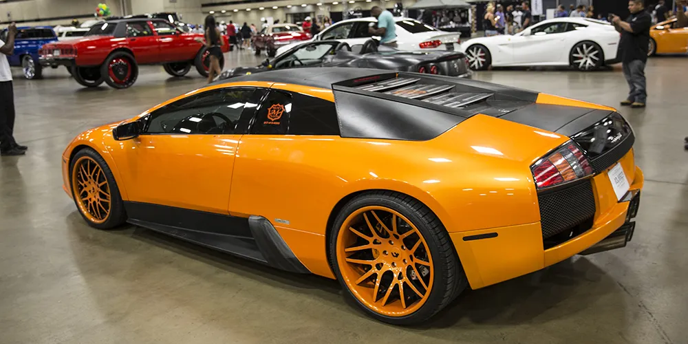 Lamborghini Murcielago on Forgiato Maglia wheels