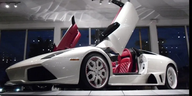 Lamborghini Murcielago on Forgiato Tello wheels