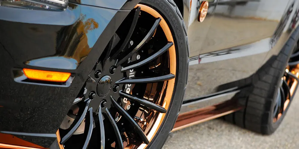 Ford Mustang on Forgiato F2.15 wheels