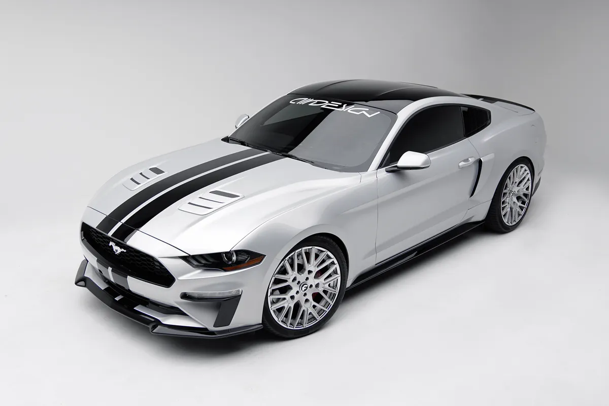 Ford Mustang on Forgiato Fratello-ECL wheels