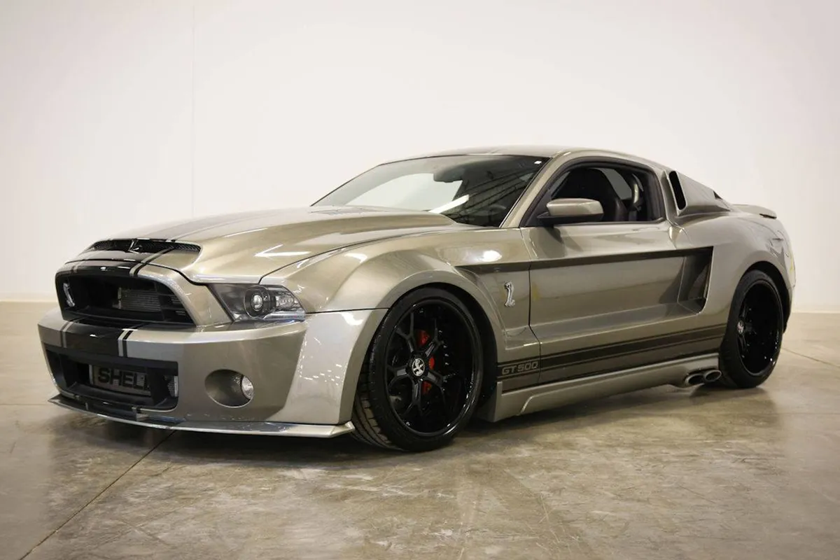 Ford Mustang on Forgiato GTR wheels
