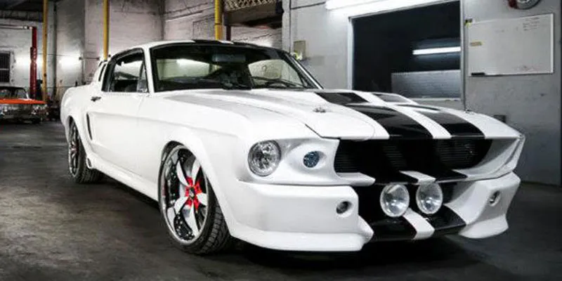 Ford Mustang on Forgiato ITO wheels
