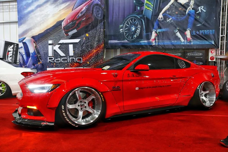 Ford Mustang on Forgiato S219-ECL wheels