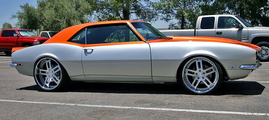 Chevrolet Old School on Forgiato Camaro-Estremo wheels
