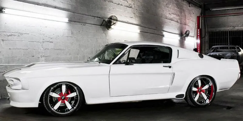 Chevrolet Old School on Forgiato Mustang wheels