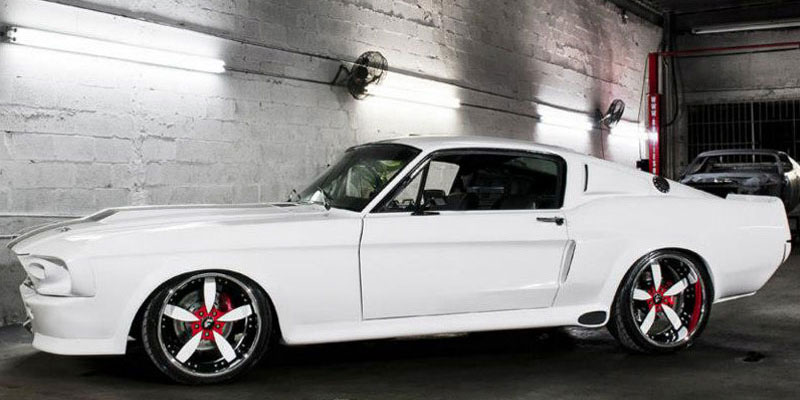 Old School on Mustang