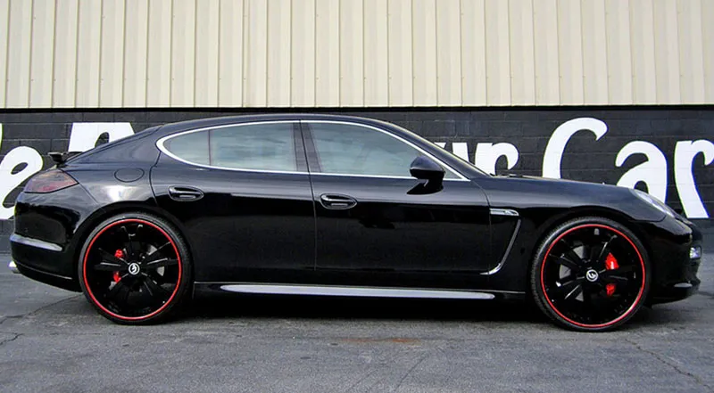 Porsche Panamera on Forgiato Aguzzo-B wheels