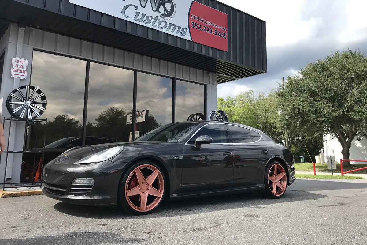 Porsche Panamera on Forgiato Classico-ECL wheels