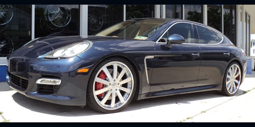 Porsche Panamera on Forgiato Concavo wheels