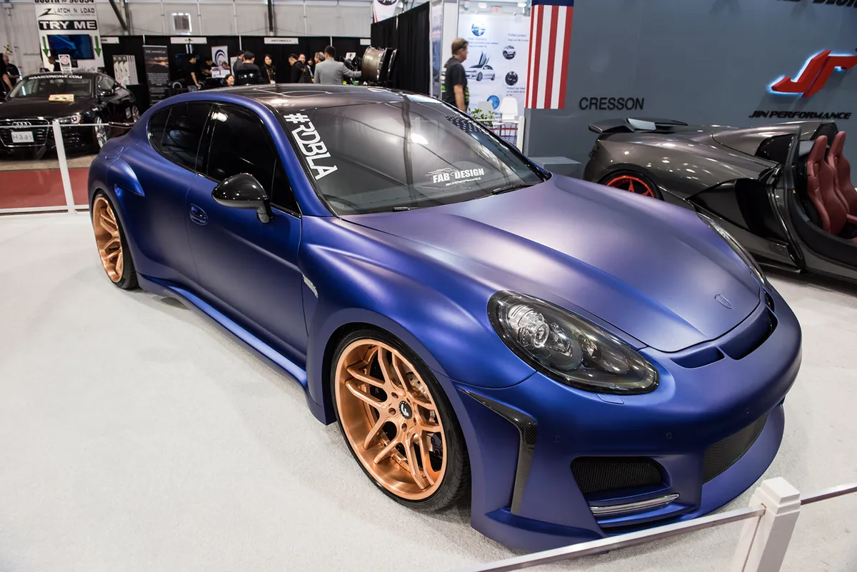 Porsche Panamera on Forgiato Dieci-ECL wheels