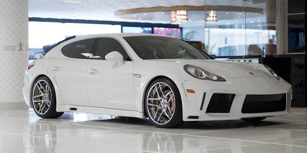Porsche Panamera on Forgiato Dieci-M wheels